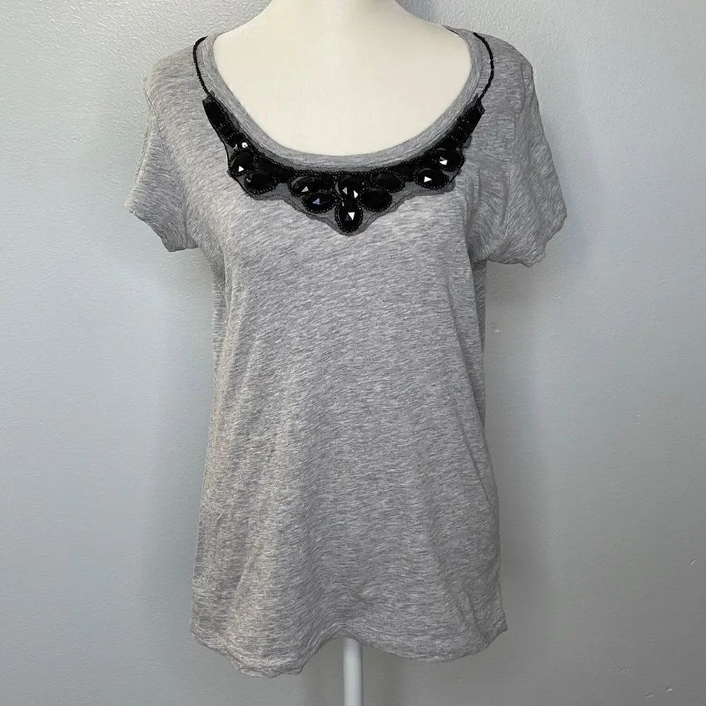Merona T-shirt with Bling!  Size Medium. Cottagecore.